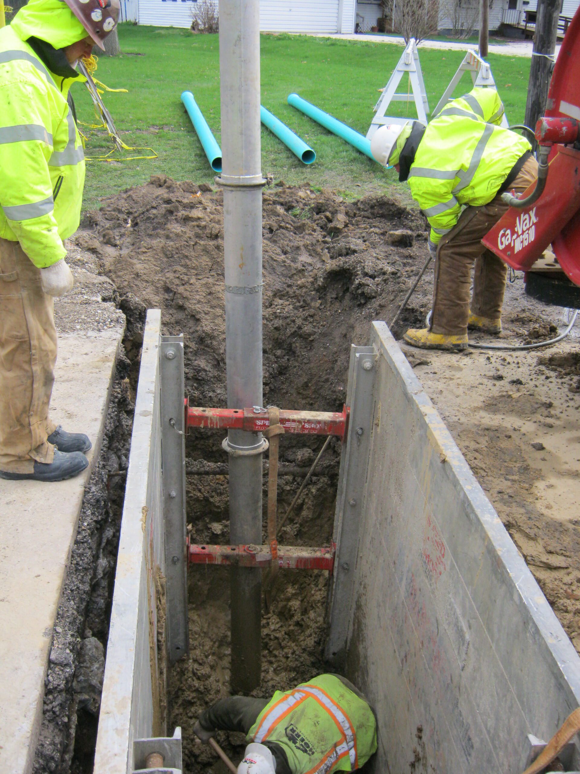 Hydro Excavation / Potholing Hoerr Construction